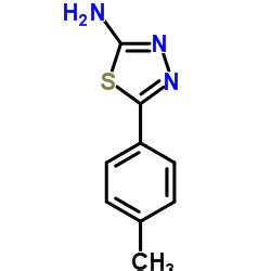 5 P Tolyl 1 3 4 Thiadiazol 2 Amine CAS 26907 54 0 Chemsrc