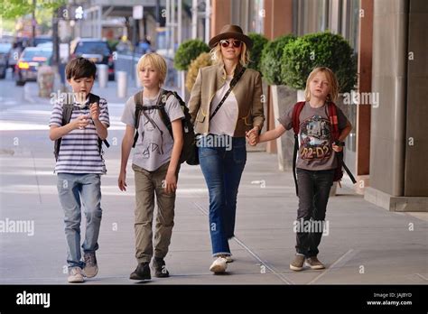 Naomi Watts out and about with her children Featuring: Naomi Watts ...