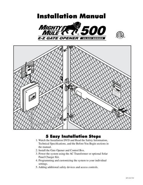 Mighty Mule Gate Opener Troubleshooting: Fix It Fast!