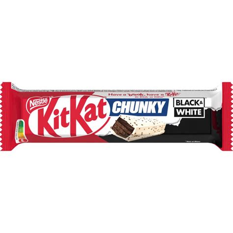 Kitkat Chunky Black White