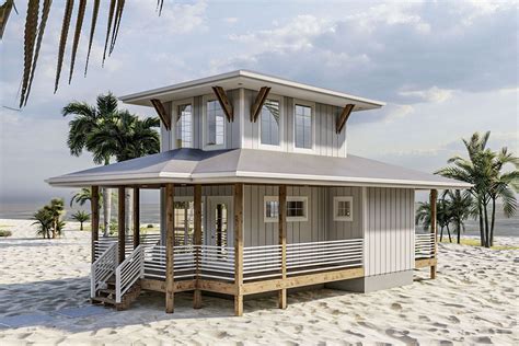 Beach Lovers Dream Tiny House Plan 62575dj Architectural Designs