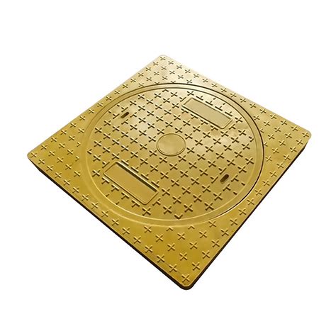 Oem Fiberglass Frp Grp Smc Composite Manhole Cover With Clear Opening