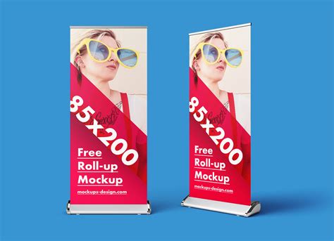 Free Premium Roll Up Banner Stand Mock Up Psd Good Mockups