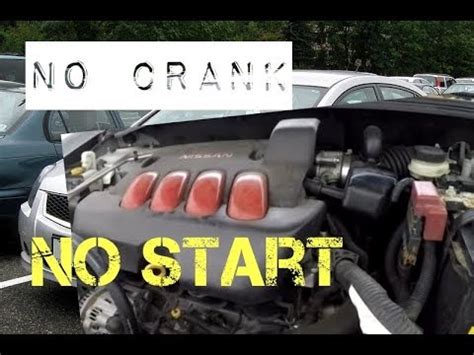 Diagnosing A No Crank No Start Problem NISSAN SENTRA Clicks Fixed