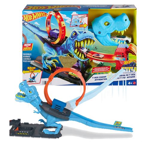 HOT WHEELS CITY TOR PĘTLA T REXA POKONAJ DINAZURA OCAL MIASTO ZESTAW AUTKO Hot Wheels Sklep