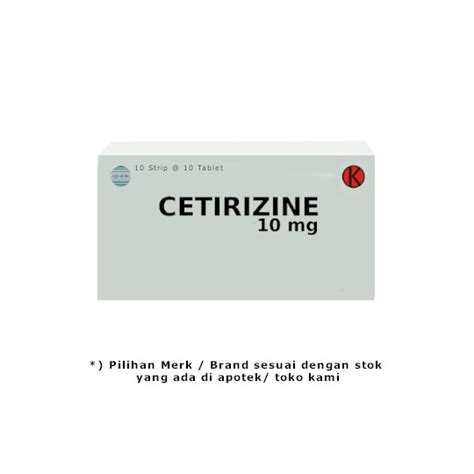 Cetirizine 10 Mg 10 Tablet Kegunaan Efek Samping Dosis Dan Aturan Pakai Halodoc