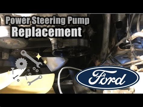 Ford F 150 Power Steering Pump Remove And Replace YouTube