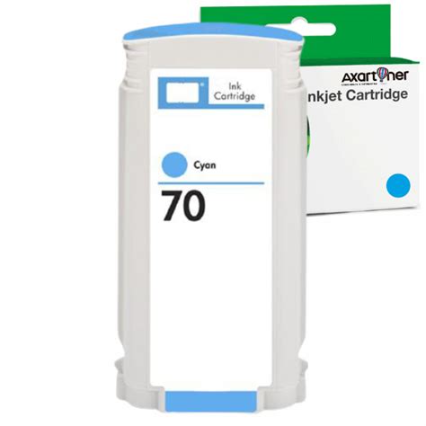 Compatible HP 70 C9452A Cyan Cartucho De Tinta Pigmentada Para