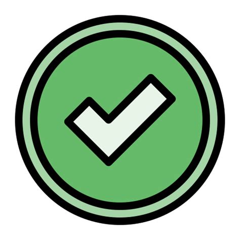 Approved Generic Outline Color Icon