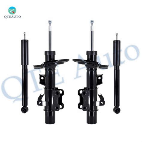 Set 4 Front Suspension Strut Rear Shock Absorber For 2014 2019 Cadillac