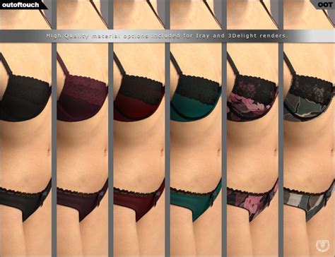 Allure Lingerie For Genesis Female S D Models For Daz Studio And Poser