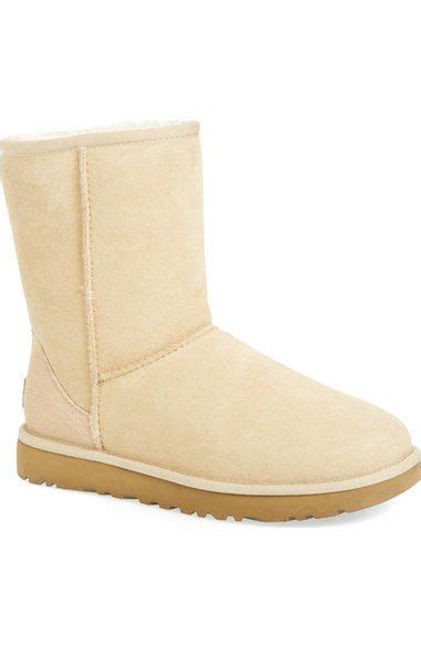 Ugg® Classic Ii Genuine Shearling Lined Short Boot Nordstrom Boots Sand Boots Womens Uggs