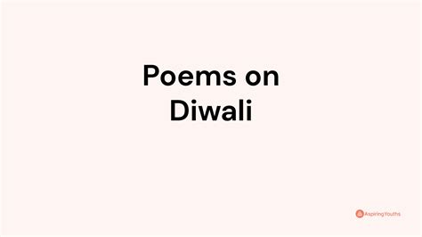 Poems on Diwali