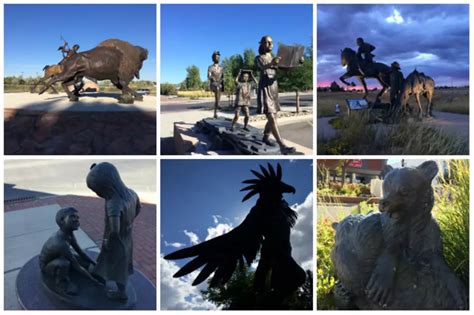 Sculptures Around Casper Wyoming