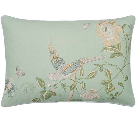 Laura Ashley Summer Palace Eau De Nil Cushion • Jones And Tomlin