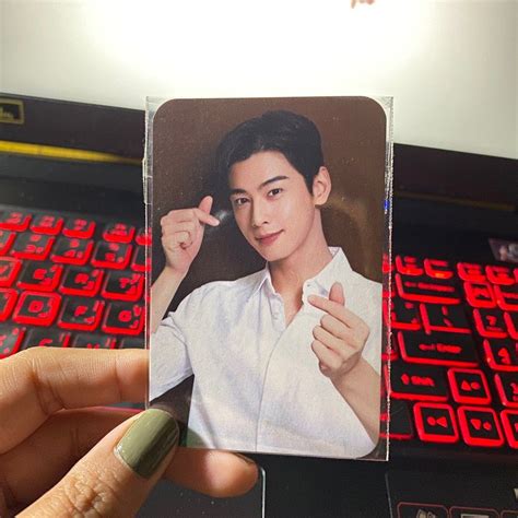 Cha Eun Woo X Dunkin’ Donut Photocard On Carousell