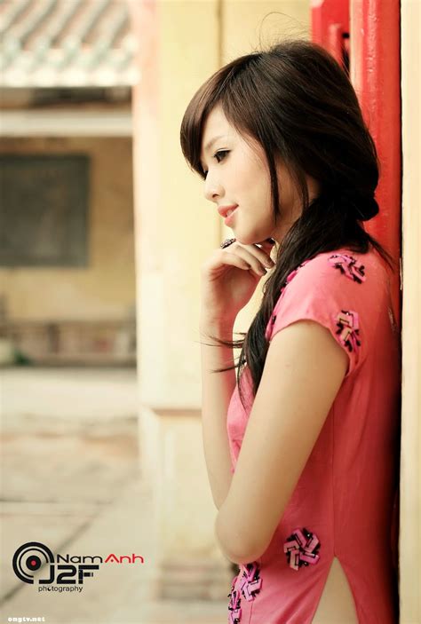 Gái Xinh Việt Nam Mặc Áo Dài Hot Girl TÂM TÍT