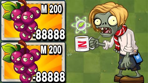 Pvz Challenge Every Plant With Plant Food Vs Z Corp Zombie Youtube