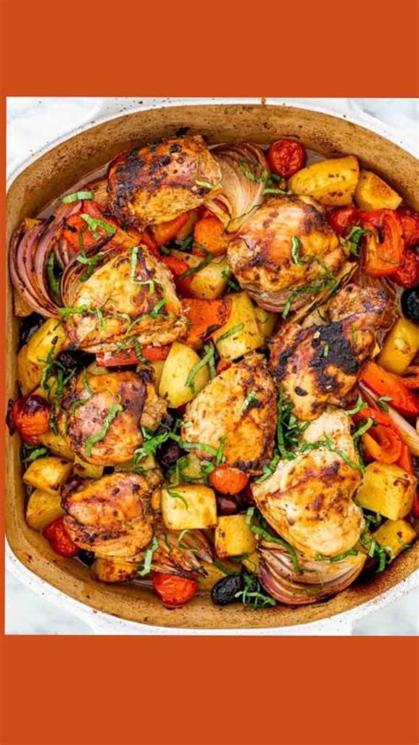 One Pan Baked Chicken And Veggies Casserole Artofit