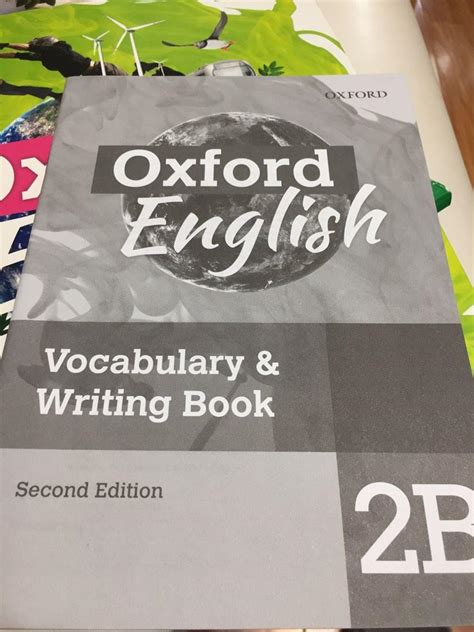 Oxford English B With Vocabulary Writing Book