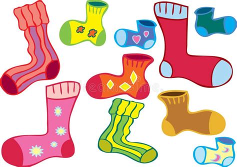 Odd socks stock vector. Illustration of toes, feet, clothing - 51111662