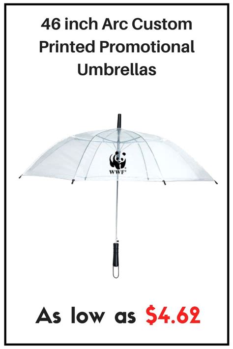 Inch Arc Custom Printed Promotional Umbrellas Custom Standard