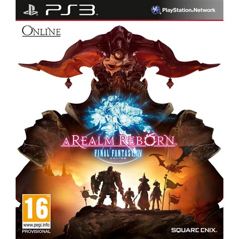 Final Fantasy Xiv A Realm Reborn Ps Box Art Collector S Edition And