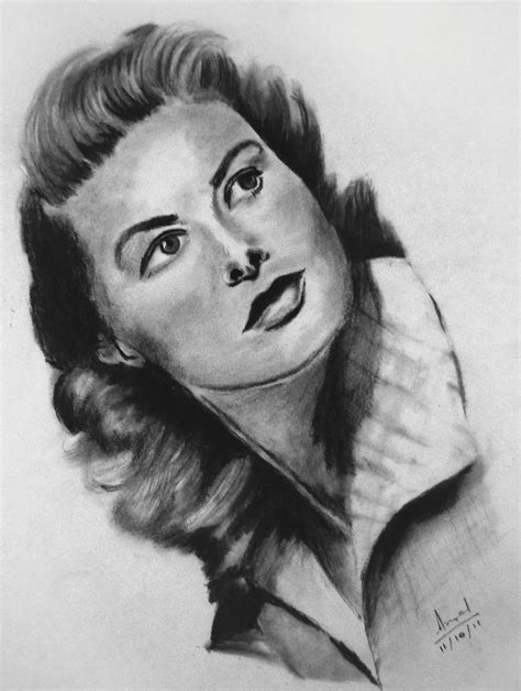 Ingrid Bergman By Amal22 On Deviantart