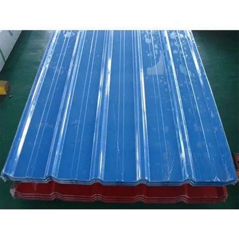 Bhushan Steel Blue Color Coated Galvalume Sheet Thickness Of Sheet 0