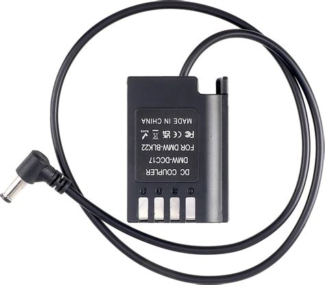 Amazon Foto Easy Dc Male Plug To Dmw Blk Dummy Battery Power