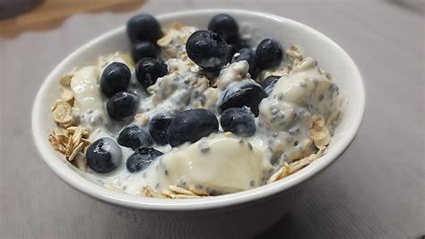 Haferflocken Mit Joghurt Und Obst Von Carlex Chefkoch De