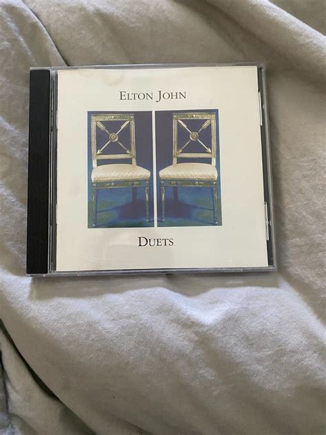 Elton John Duets Cd Nm Nm Mca Mcad Crc Club Soft