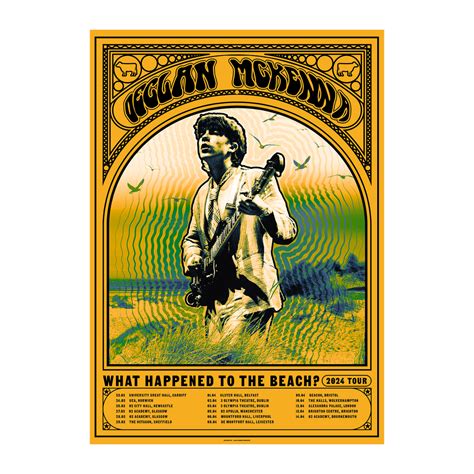 What Happened To The Beach A2 2024 Uk Tour Poster Official Store