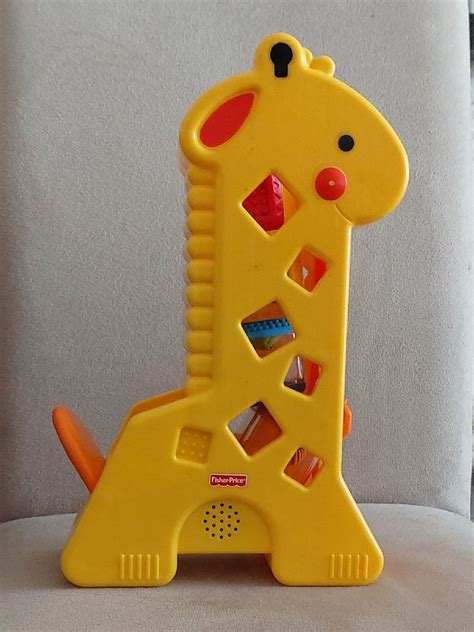 Girafa Fisher Price Blocos Brinquedo Para Beb S Fisher Price