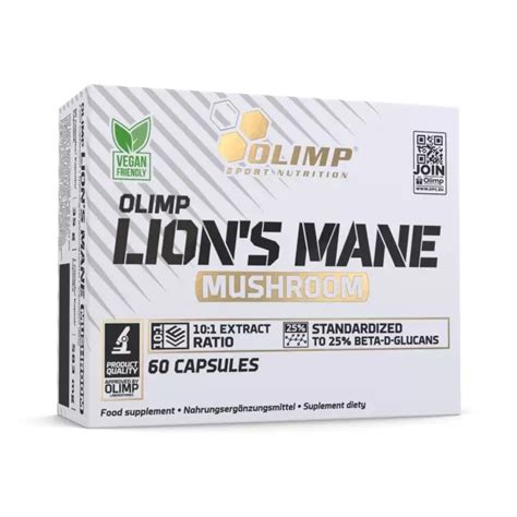 Lions Mane Mushrooms Capsules Olimp