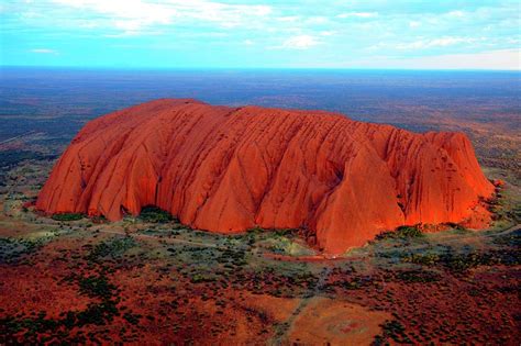 Uluru Ayers Rock At Sunset By Science Photo Library