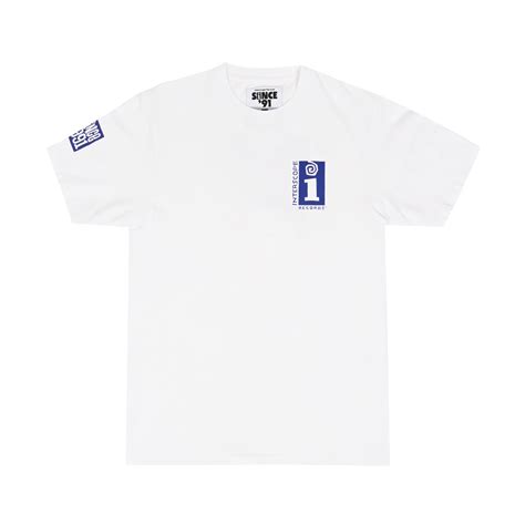 Interscope Logo Tee White Interscope Records