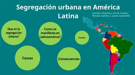 Segregacion Urbana En America Latina By Juana Casartelli On Prezi