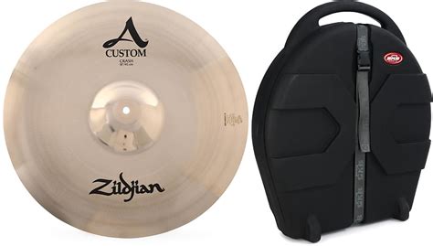 Zildjian Inch A Custom Crash Cymbal Bundle With Skb Reverb