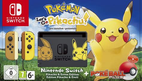 Nintendo Switch 32GB Console Pikachu Eevee Limited Edition With