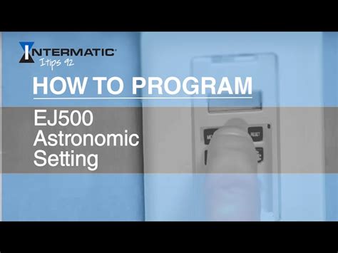 Intermatic Light Timer Instructions Ej500 Shelly Lighting