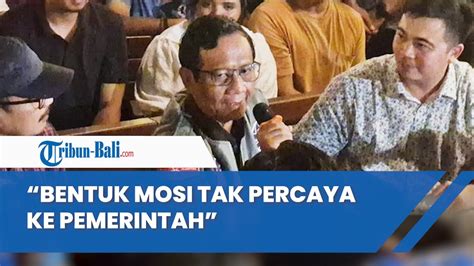 Pakar Sebut Jika Mahfud Md Mundur Dari Menkopolhukam Akan Jadi Bentuk