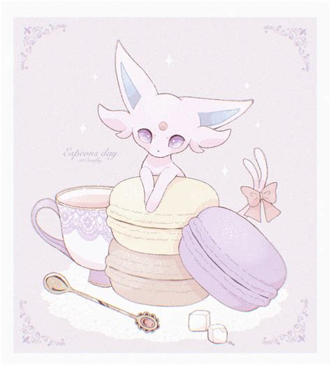 Espeon Pokemon Drawn By Onechirufhy Danbooru