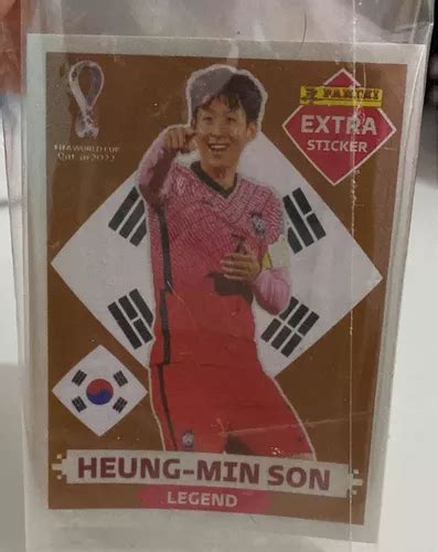 Figurita Extra Sticker Mundial Qatar 2022heung Min Son En Venta En