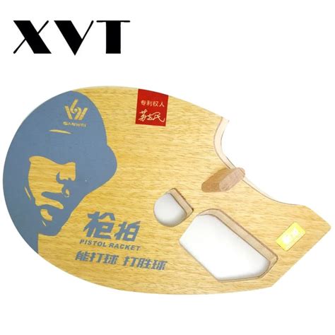 ITTF Approved SANWEI 9th Generation Pistol 5 WOOD Table Tennis Blade