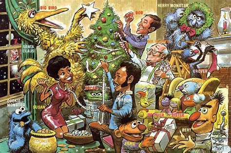 Sesame Street Posters By Jack Davis Sesame Street Christmas Sesame