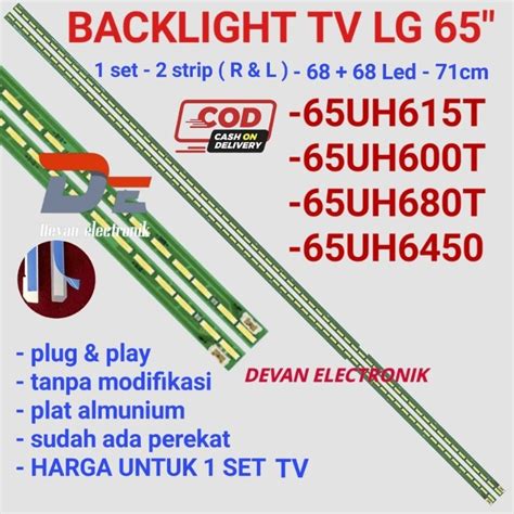 Jual Backlight Tv Led Lg In Uh T Uh T Uh T Uh