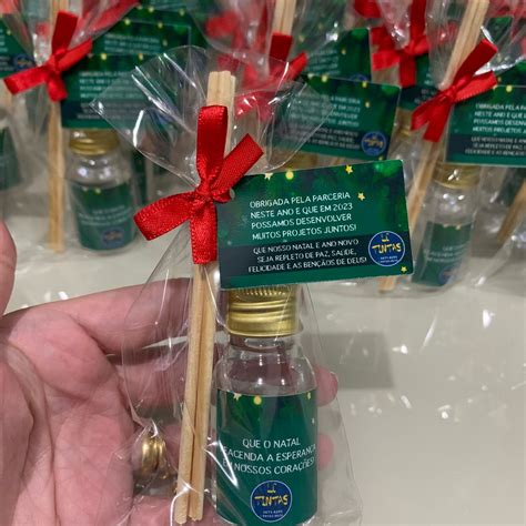 Brinde Corporativo Mini Aromatizador Com Logo Natal Elo7