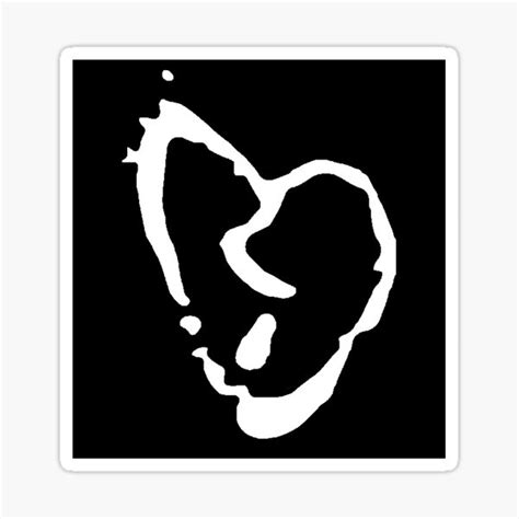 Xxxtentacion Broken Heart Tattoo Sticker For Sale By Long Live X Redbubble