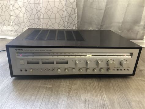 Yamaha Cr Natural Sound Stereo Receiver Reverb